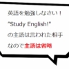 命令文の説明